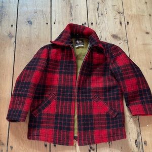 Child’s size 8 vintage Woolrich hunting coat